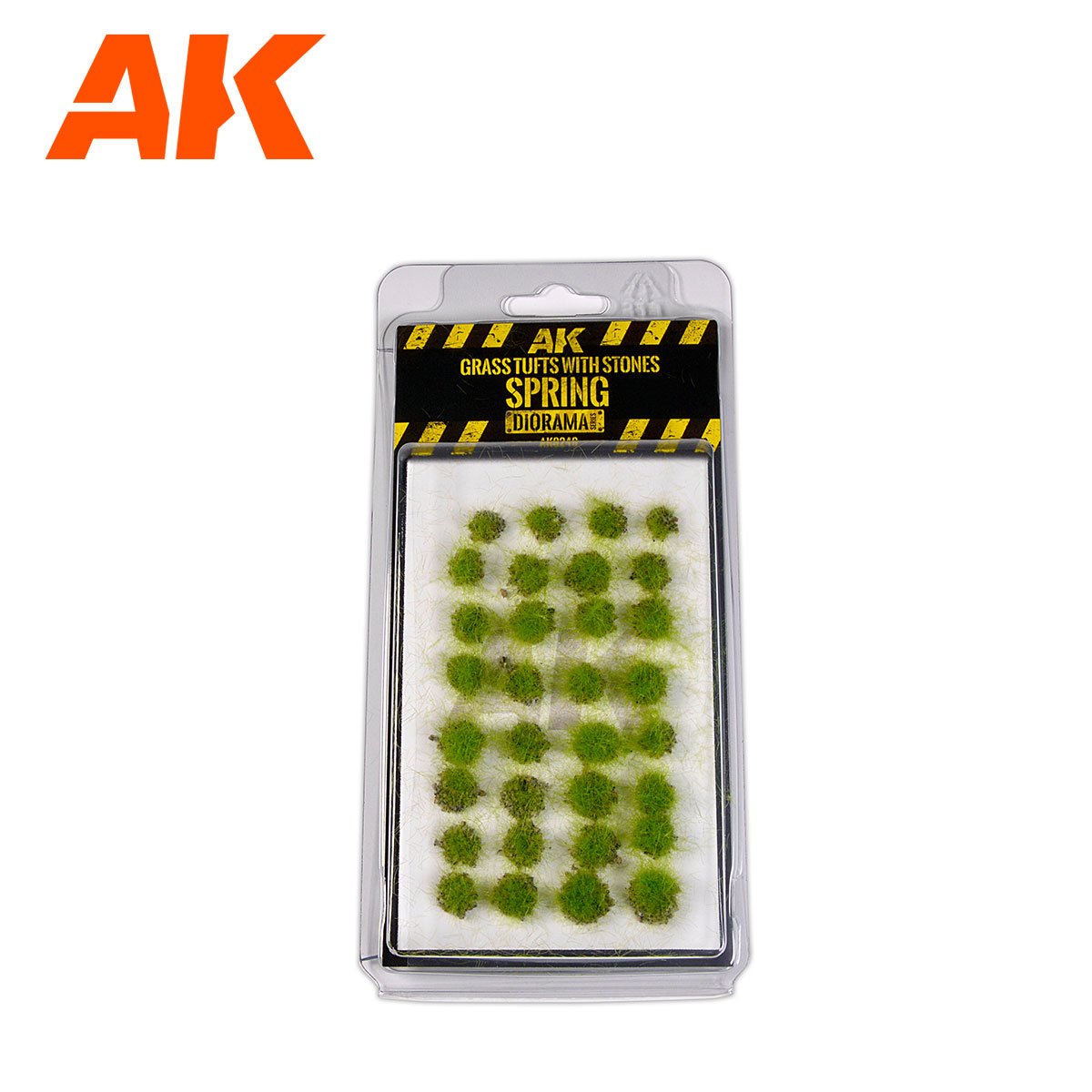 AK Interactive AK8248 GRASS TUFTS WITH STONES SPRING – Bild 2