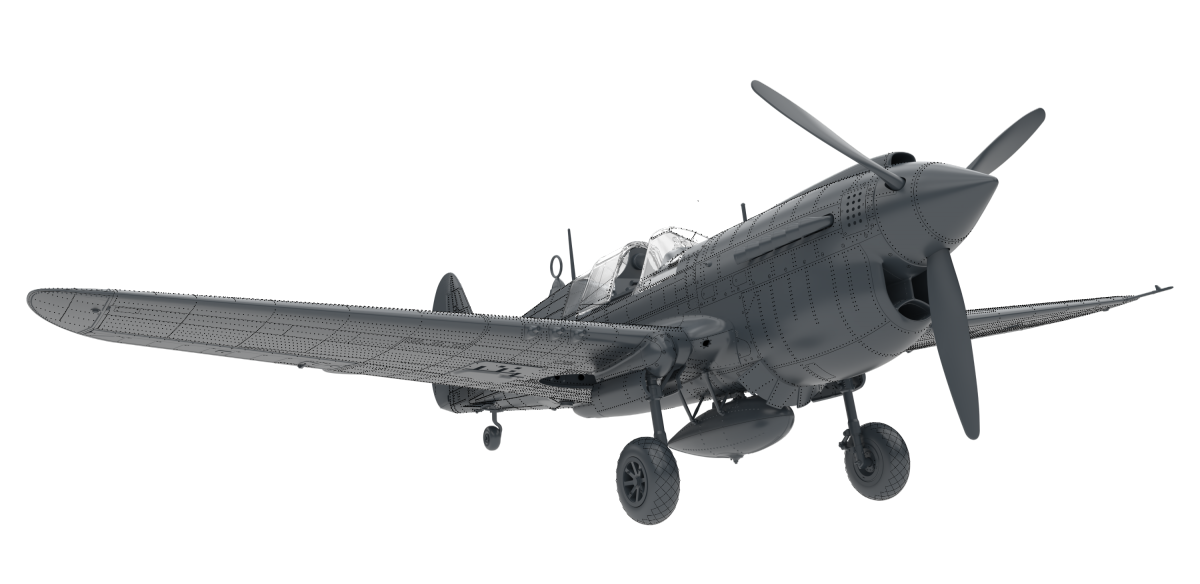 Eduard R0025 P-40N WARHAWK ROYAL CLASS DUAL COMBO 1/48