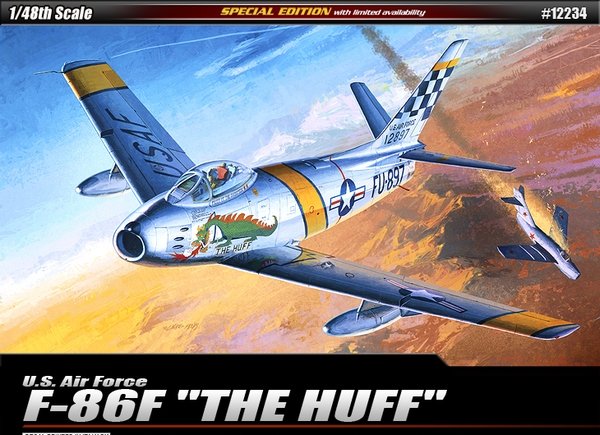 Academy 12234 F-86F "The Huff" Special Edition 1/48
