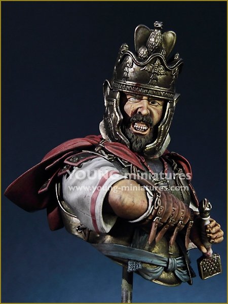 Young Miniatures YH1843 Roman Cavalry Officer- Theilenhofen Germany 2nd C. AD 1/10 – imagen 6