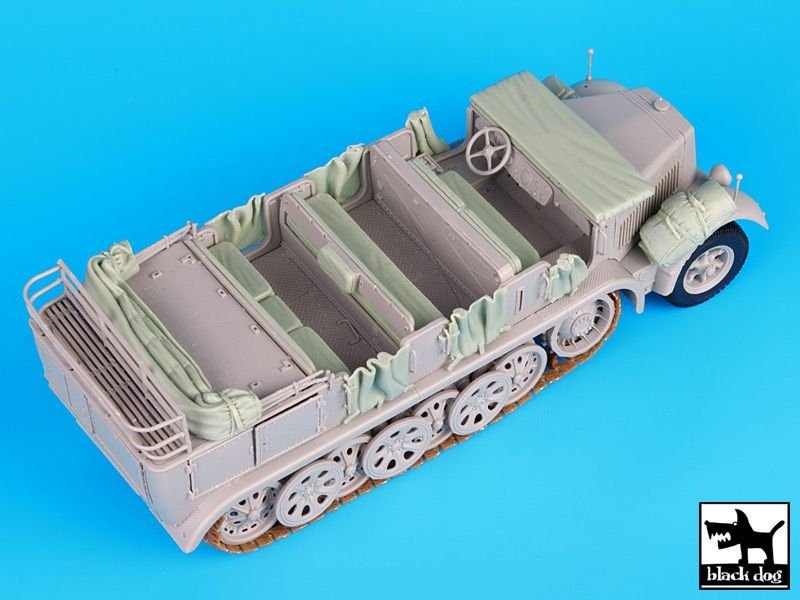 Black Dog T35073 Sd.Kfz 7 accessories set 1/35 – zdjęcie 4