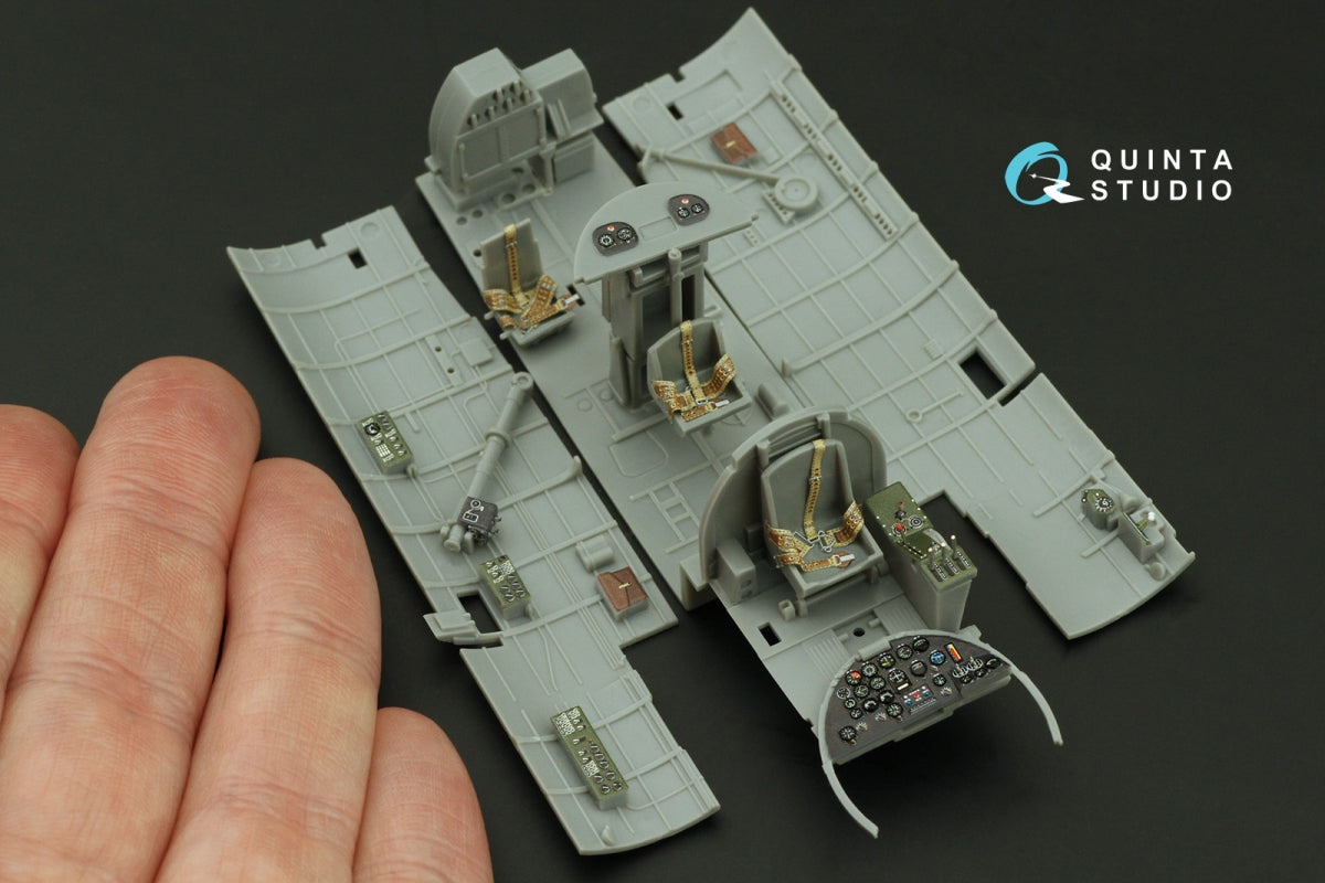Quinta Studio QD48478 Nakajima B5N2 Kate 3D-Printed coloured Interior on decal paper (Hasegawa) 1/48 – Bild 7