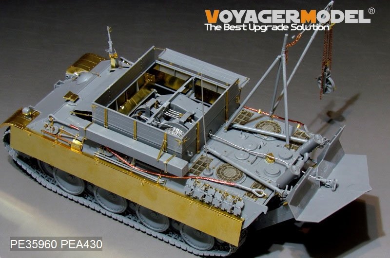 Voyager Model PE35960 WWII German Bergepanther Ausf.G Basic For TAKOM 2107 1/35 – immagine 8
