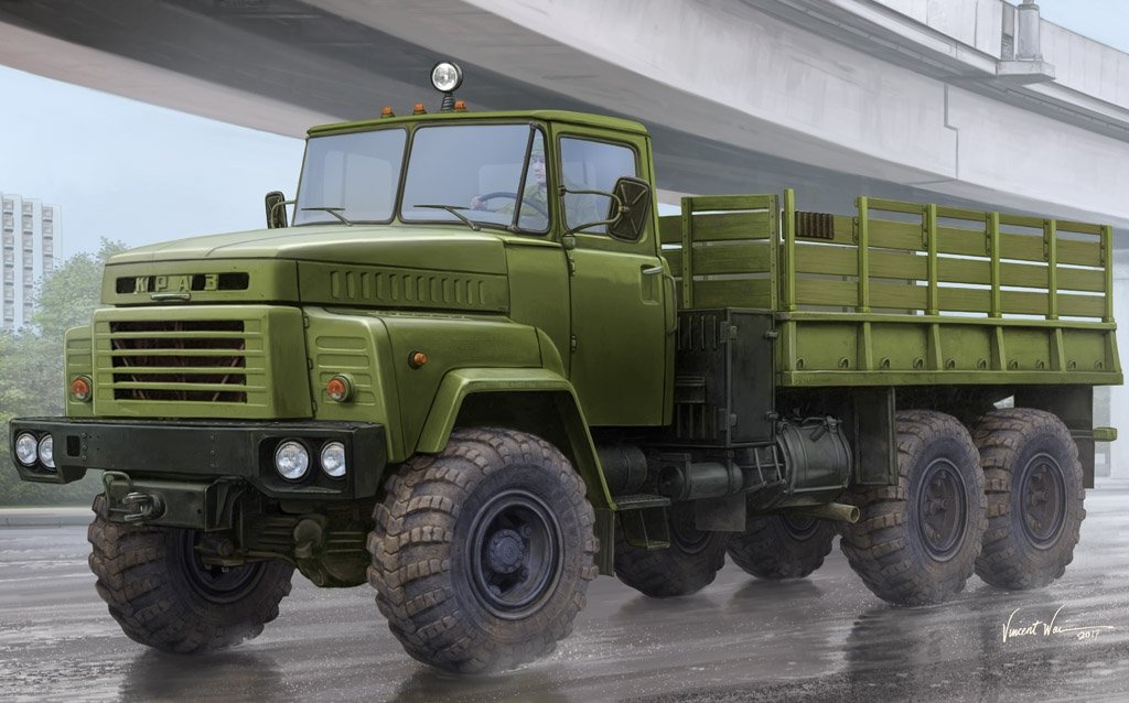 Hobby Boss 85510 Russian KrAZ-260 Cargo Truck 1/35