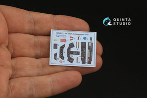 Quinta Studio QD48313 Fw 190A-3 3D-Printed &amp;amp; coloured Interior on decal paper (Hasegawa) 1/48 – immagine 5