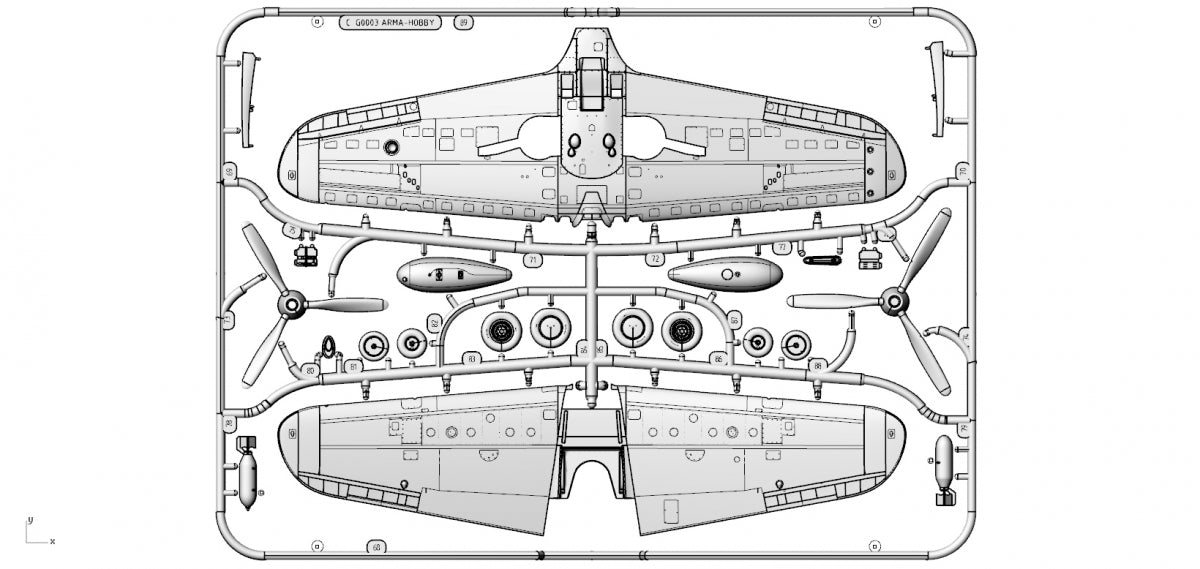 Arma Hobby 40010 P-39Q Airacobra 1/48 – immagine 10