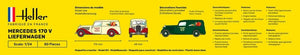 Heller 56736 Mercedes 170 V Lieferwagen - Starter Kit 1/24 – immagine 4