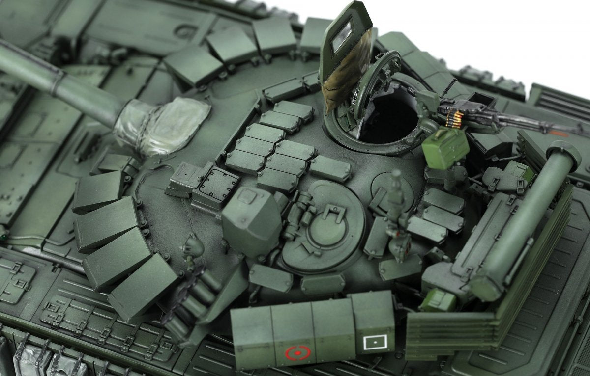Meng Model TS-053 T-72B3M w/ KMT-8 MINE CLEARING SYSTEM 1/35 – zdjęcie 3