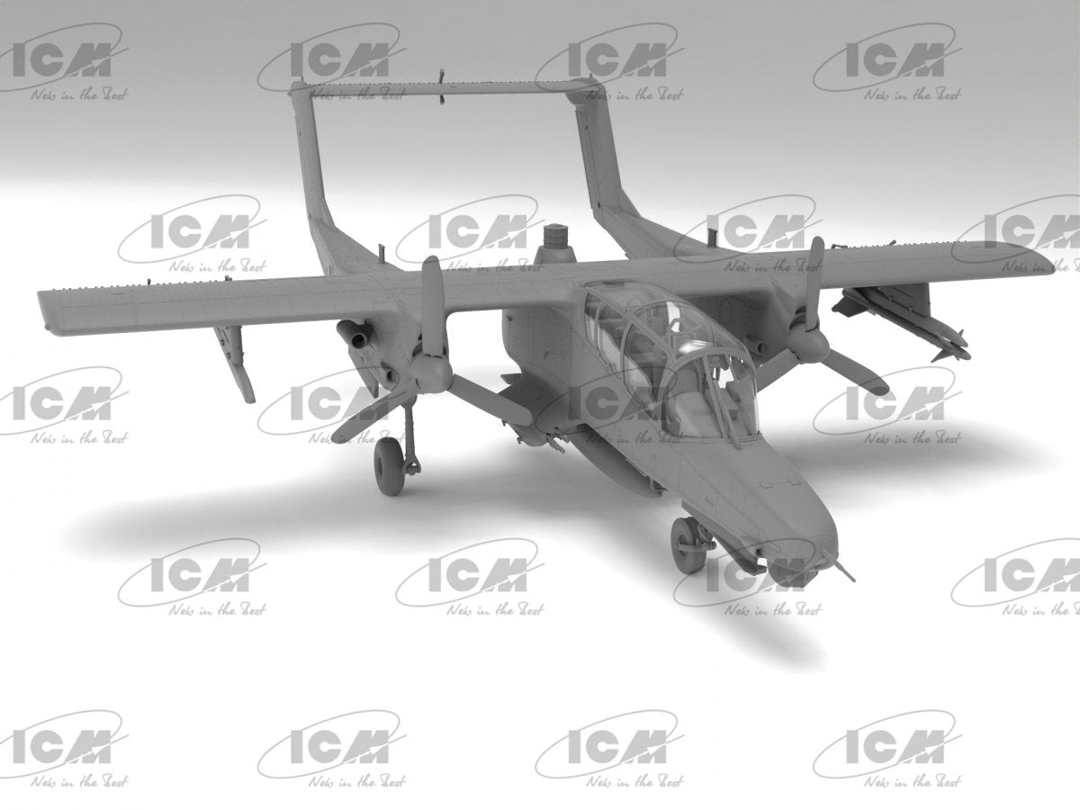 ICM 48302 Desert Storm US aircraft OV-10A and OV-10D+, 1991 1/48 – immagine 4