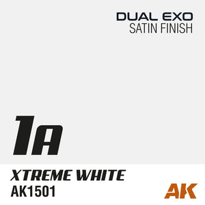 AK Interactive AK1501 DUAL EXO 1A – XTREME WHITE 60ML – imagen 2