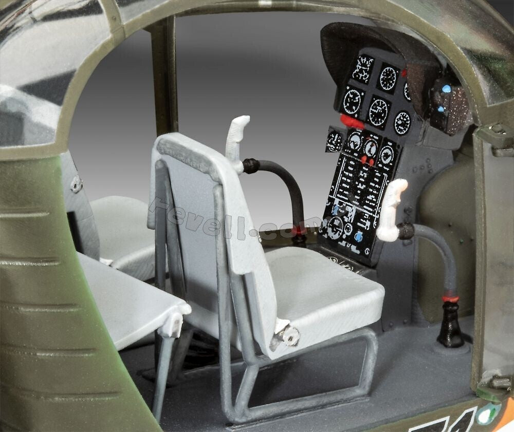 Revell 03804 Alouette II 1/32 – immagine 5
