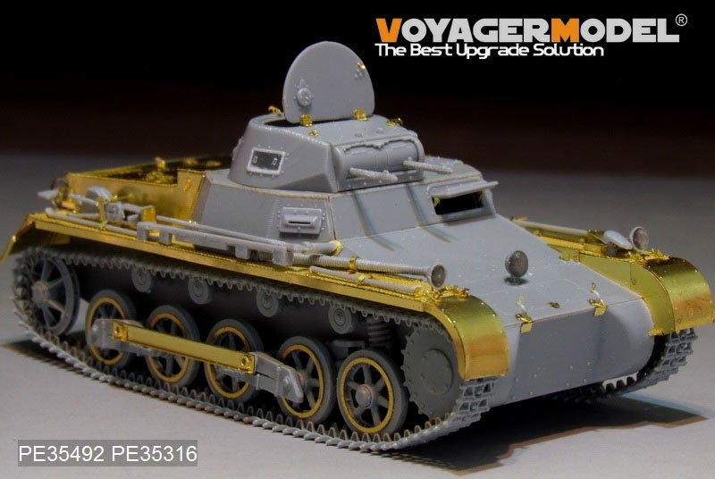 Voyager Model PE35492 WWII German Pz.Kpfw.I Ausf. B basicfor DRAGON 6186 1/35 – immagine 3