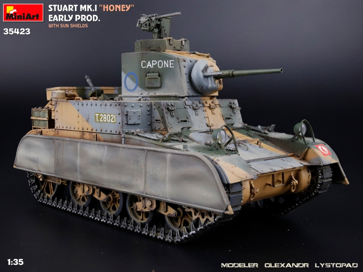 MiniArt 35423 Stuart Mk.I « Honey » Première production avec pare-soleil 1/35 – image 11