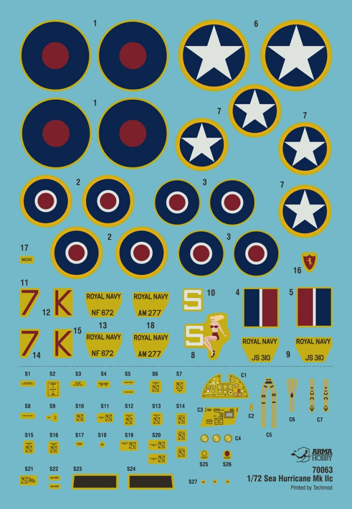 Arma Hobby 70063 Sea Hurricane Mk IIc 1/72 – image 6
