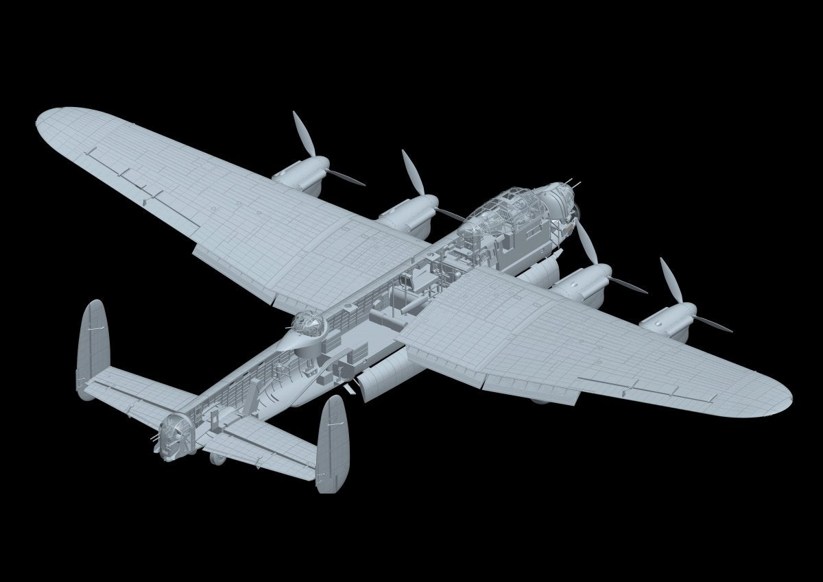 Maquette HK Models 01E038 Avro Lancaster B MK.l Spécial « Grand Chelem » 1/32 – image 8