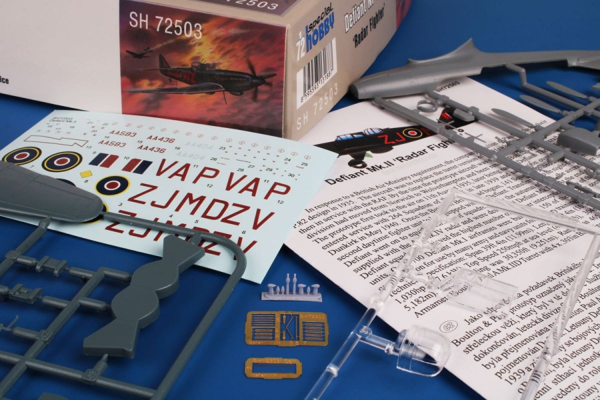 Special Hobby 72503 Defiant NF Mk.II « Chasseur radar » 1/72 – image 6