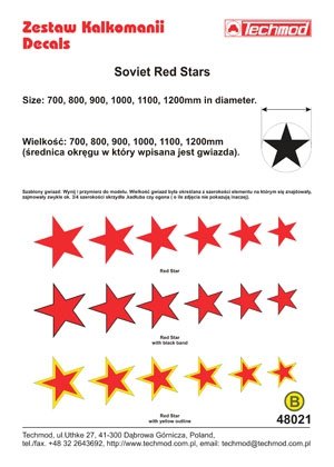 Techmod 48021 - Soviet Red Stars WWII 1/48 – Bild 2