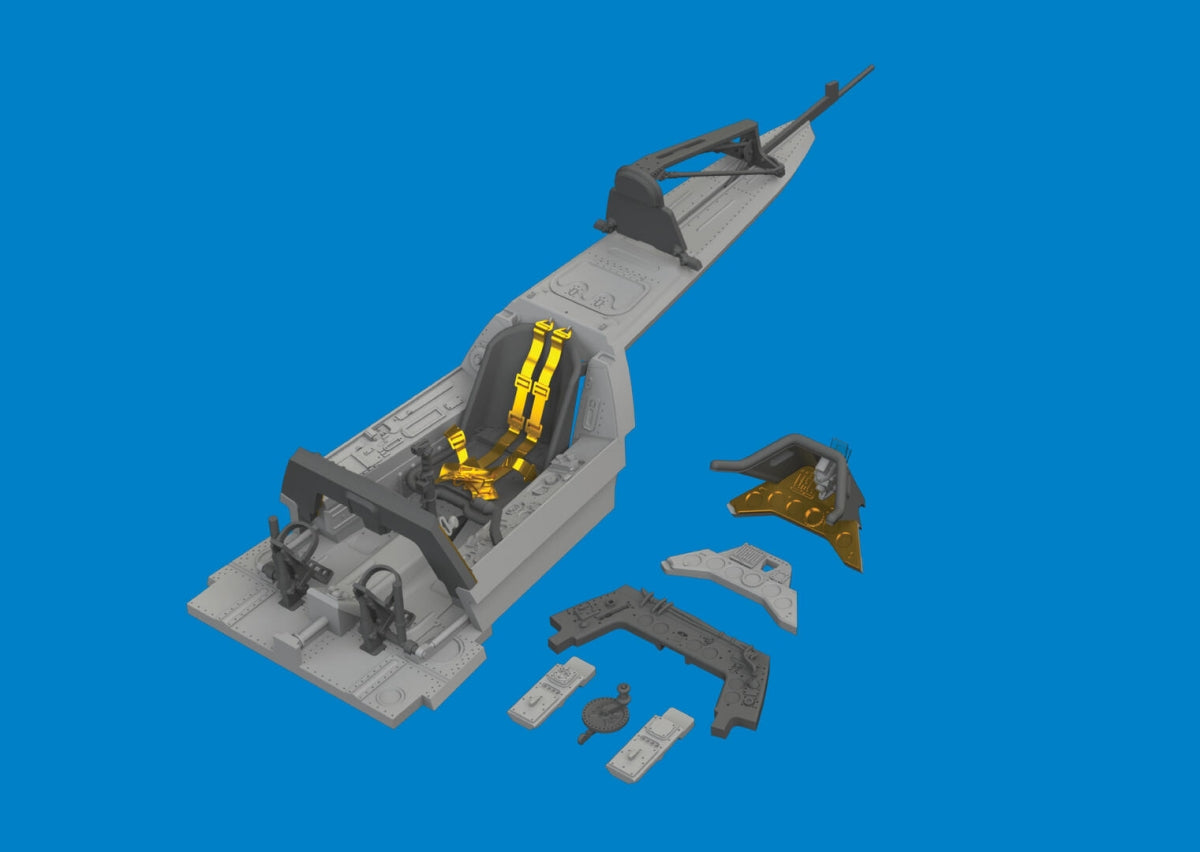Maquette Eduard 6481103 Fw 190A-3 cockpit (impression Eduard, échelle 1/48) – image 3