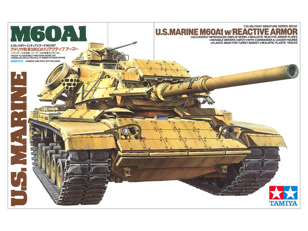 Tamiya 35157 U.S. M60A1 w/Reactive Armor 1/35 – Bild 2