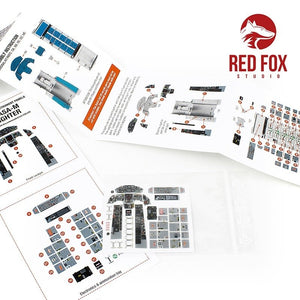 Red Fox Studio QS-32128 F-104S ASA M Starfighter (for Italeri kit) 1/32 – immagine 3