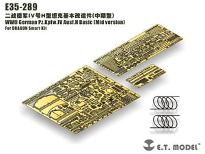 E.T. Model E35-289 WWII German Pz.Kpfw.IV Ausf.H Basic (Mid version) For DRAGON 1/35 – Bild 2