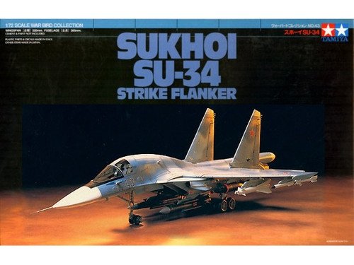 Tamiya 60743 Sukhoi SU-34 Strike Flanker 1/72