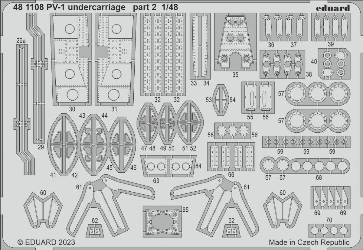 Eduard BIG49377 PV-1 PART II ACADEMY 1/48 – immagine 6