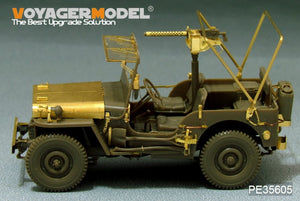 Maquette Voyager PE35605 Ford GPW américaine de la Seconde Guerre mondiale, 1/4 tonne, modèle 1942, pour Bronco 35107, échelle 1/35 – image 4