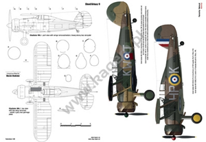 Kagero 7094 Gloster Gladiator Mk. I, I Trop, II, II Meteo, Sea Gladiator, J-8 EN/PL – zdjęcie 5
