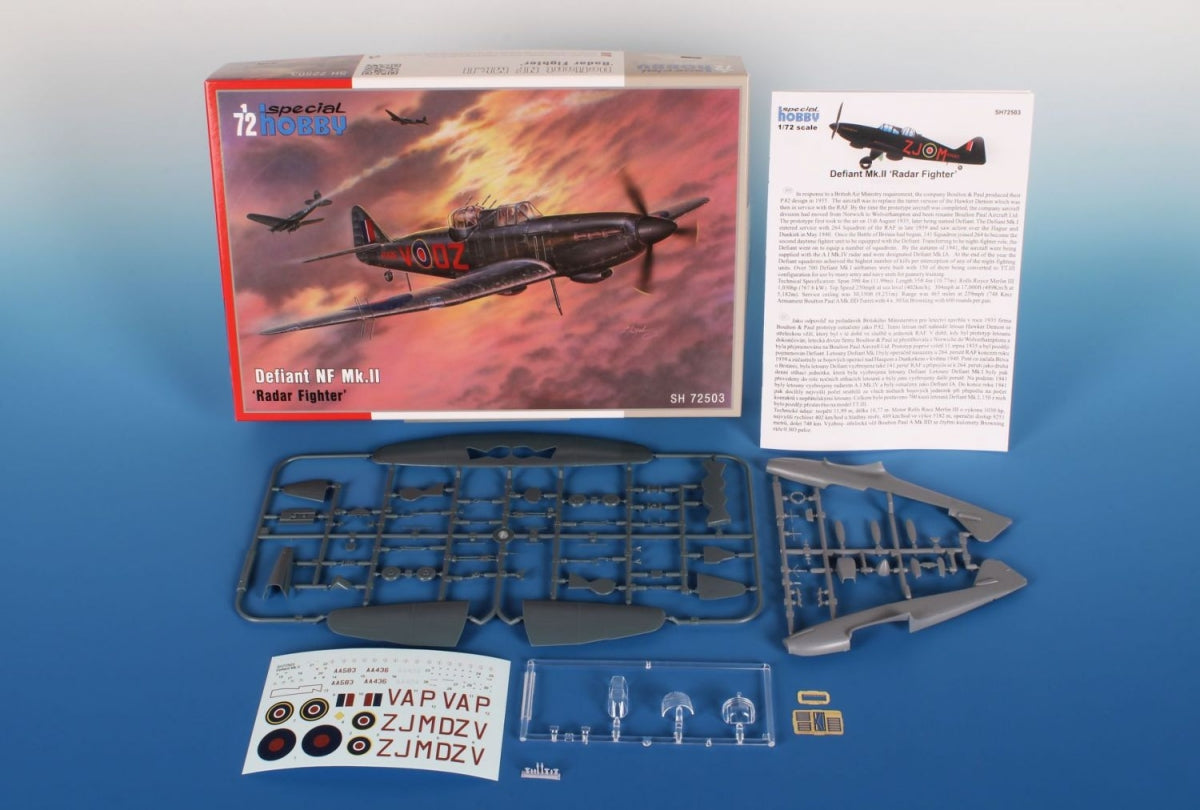 Special Hobby 72503 Defiant NF Mk.II « Chasseur radar » 1/72 – image 2