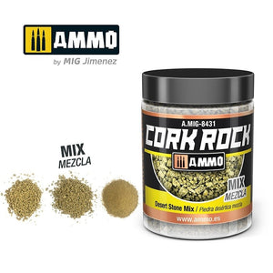 AMMO de Mig Jimenez 8431 CREATE CORK Desert Stone Mix 100ml