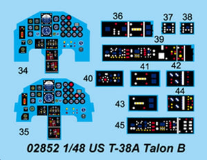 Trumpeter 02852 T-38A Talon 1/48 – immagine 5