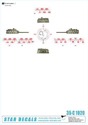 Star Decals 35-C1020 RMASG Shermans 1/35 – Bild 2