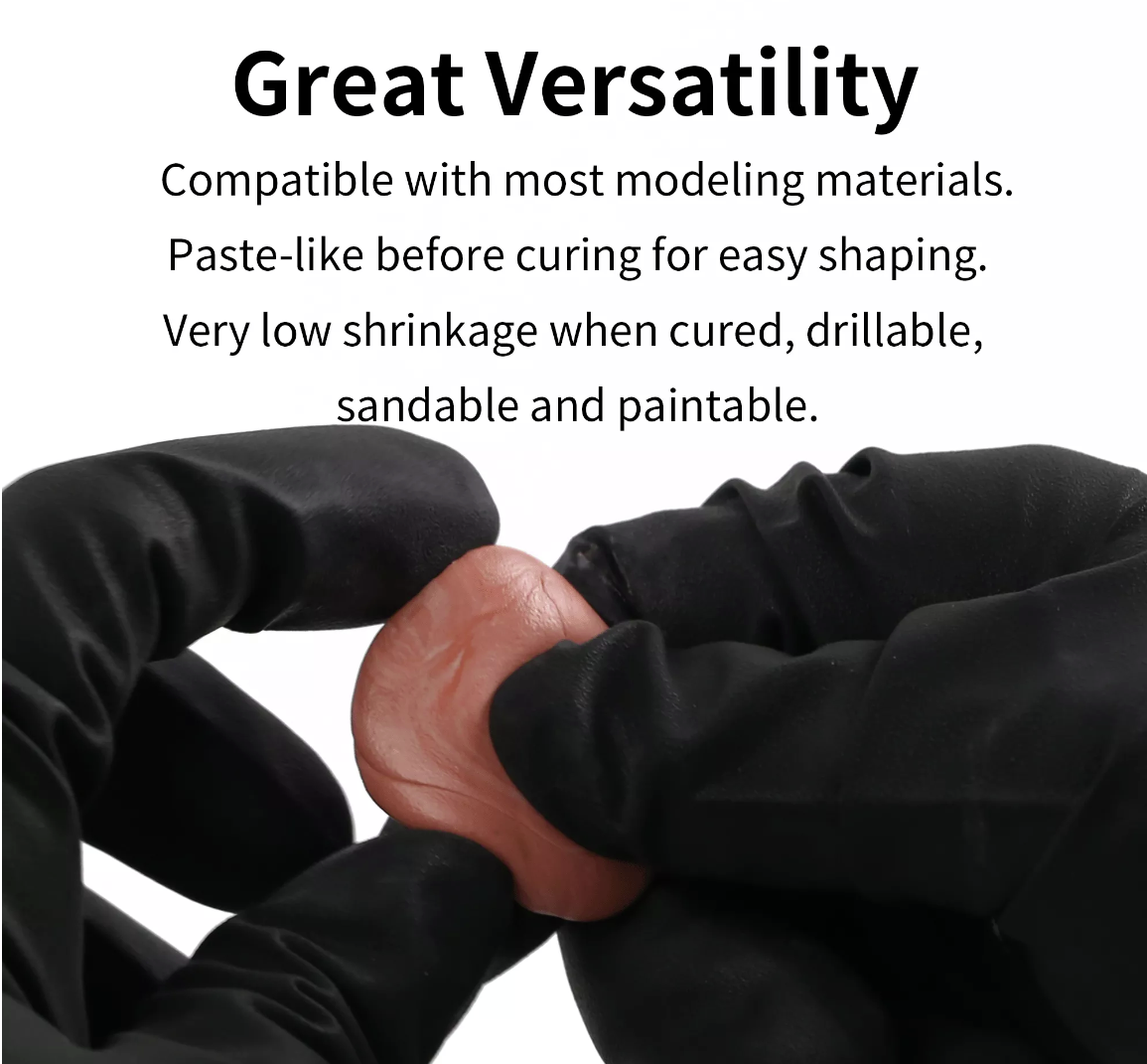 DSPIAE MEP-02 Modeling epoxy putty, color white – image 3