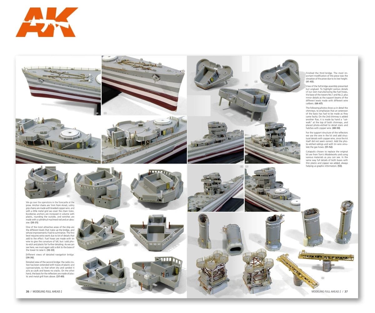 AK Interactive AK895 MODELLING FULL AHEAD 2 NEW ORLEANS CLASS (English) – immagine 7