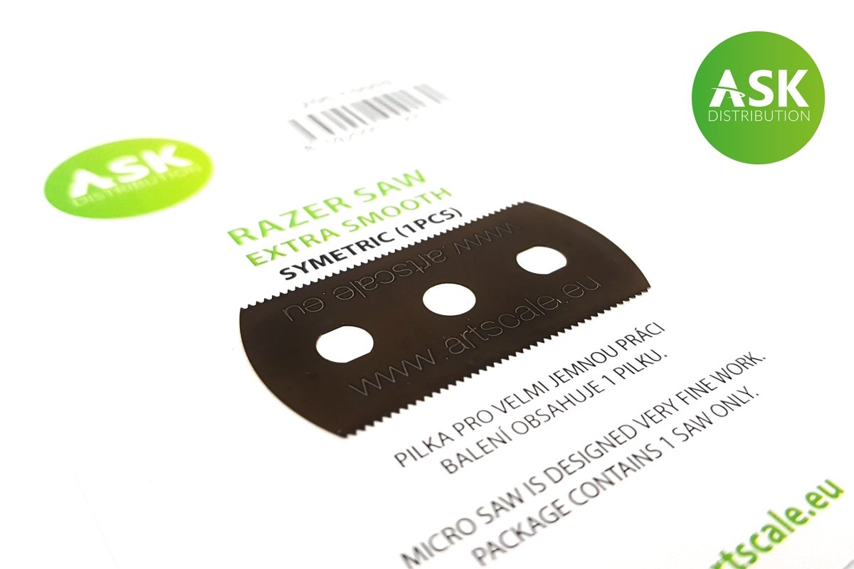 ASK T0011 Razor Saw: extra smooth symetric (3 pcs) 43/43 teeth