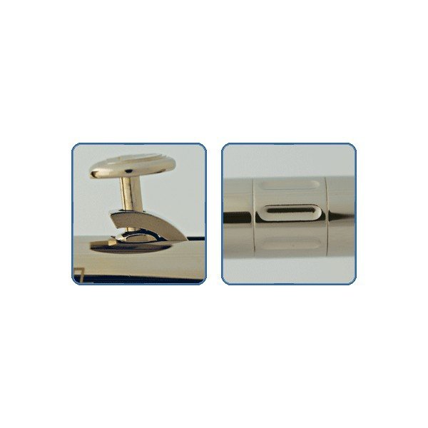 Harder &amp;amp; Steenbeck 126103-0,2mm/0,4mm Aerograf EVOLUTION SILVERLINE 2in1 fPc (0,2mm i 0,4mm) – Bild 2