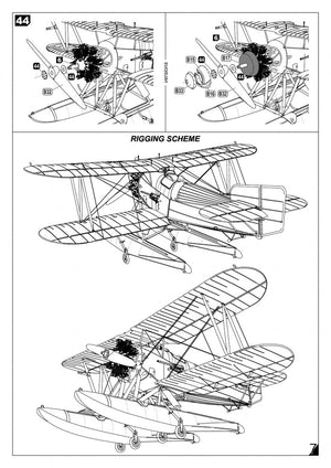 Armory Models 48004 Fairey Flycatcher British Interwar FAA Floatplane Fighter, Late (Metal) 1/48 – imagen 9