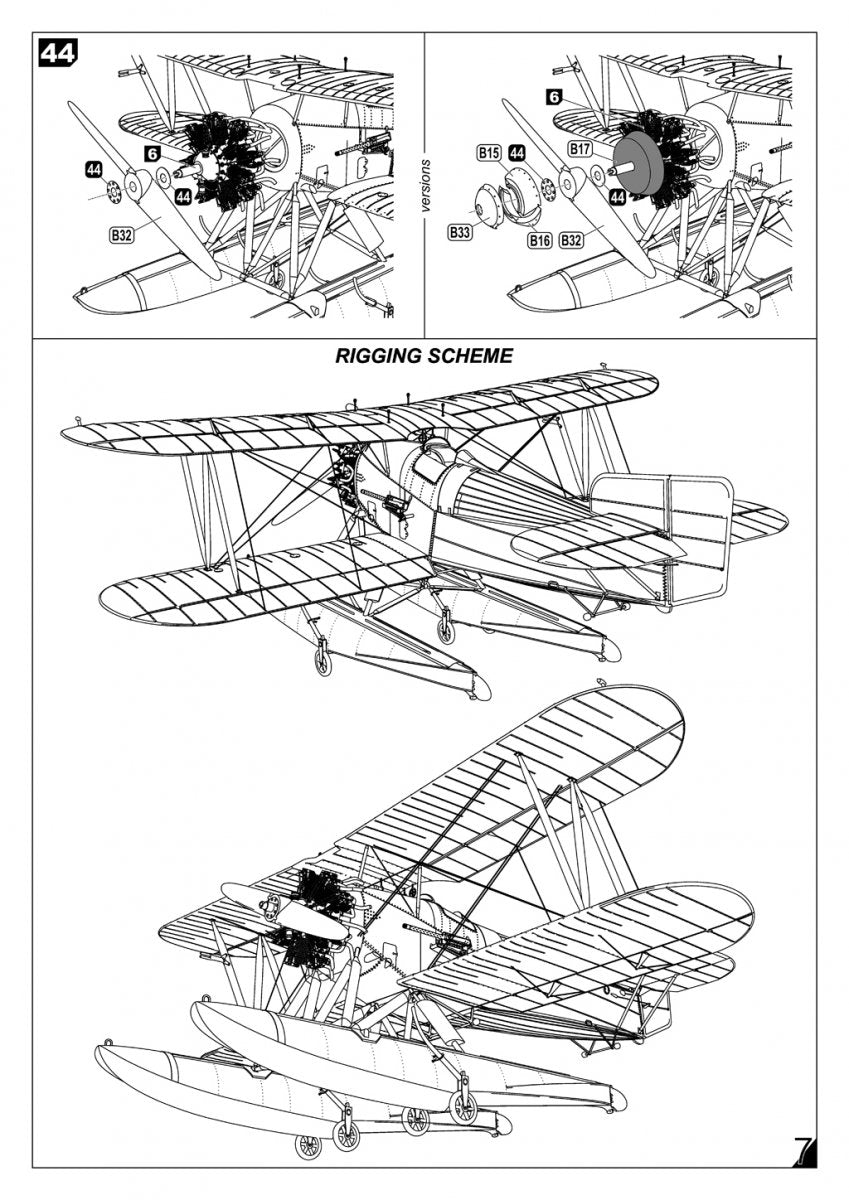 Armory Models 48004 Fairey Flycatcher British Interwar FAA Floatplane Fighter, Late (Metal) 1/48 – imagen 9