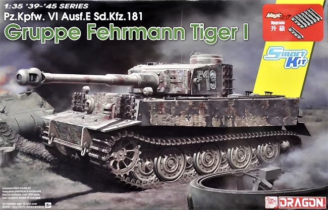 Dragon 6484 Pz.Kpfw.VI Ausf.E Sd.Kfz.181 Gruppe &amp;quot;Fehrmann&amp;quot; Tiger I 1/35 – immagine 2