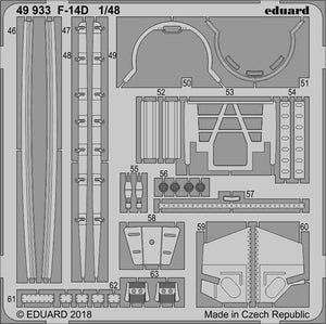 Eduard 49933 F-14D TAMIYA 1/48 – immagine 2