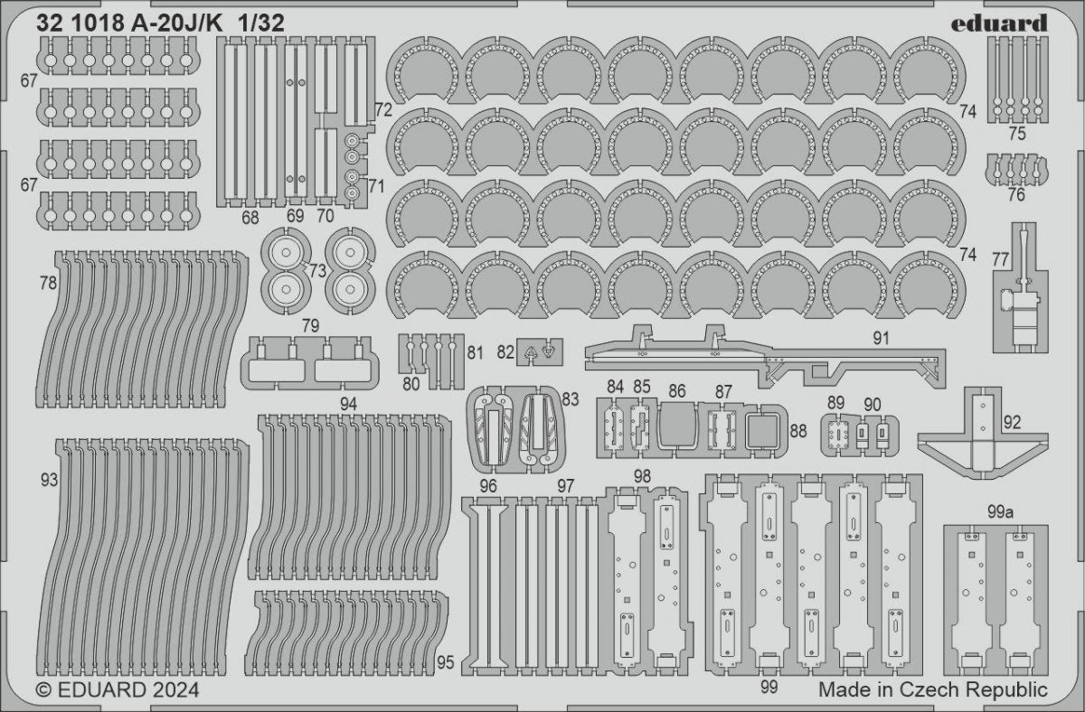 Eduard 321018 A-20J/ K HONG KONG MODELS 1/32 – imagen 2