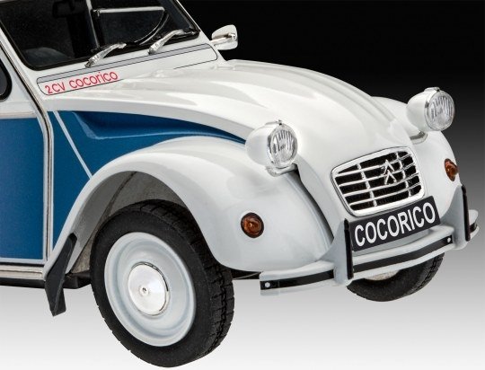 Revell 67653 Citroën 2 CV Cocorico Model Set 1/24 – Bild 4