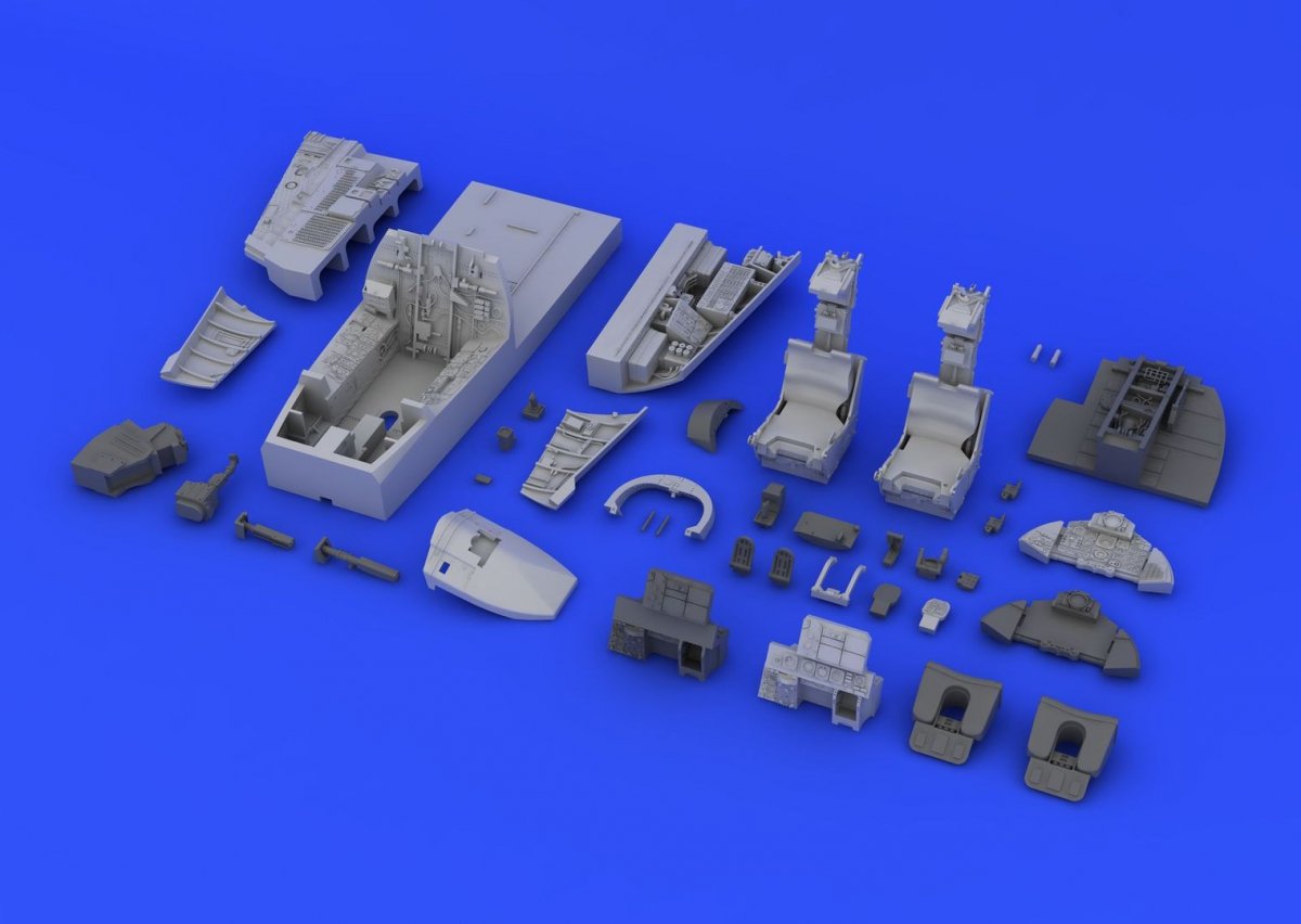 Eduard 648228 F-4J cockpit 1/48 (ACADEMY) – immagine 4