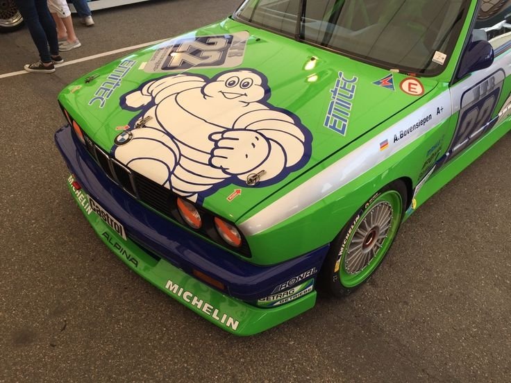 Zero Paints ZP-1490 BMW M3 E30 - DTM 1988 Team Alpina - Kit de peinture vert/bleu 2 x 30 ml  – image 5
