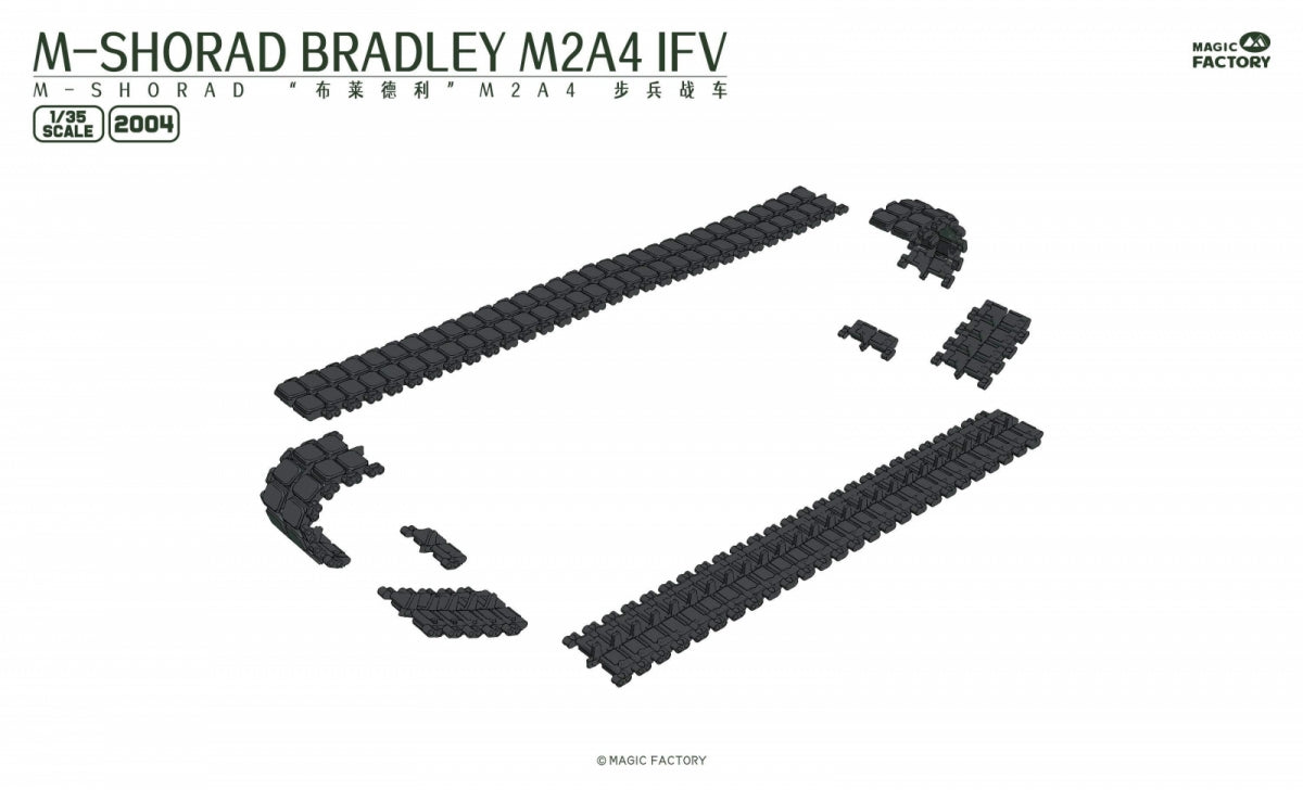 Magic Factory 2004 M-SHORAD Bradley M2A4 IFV 3-in-1 1/35 – imagen 13