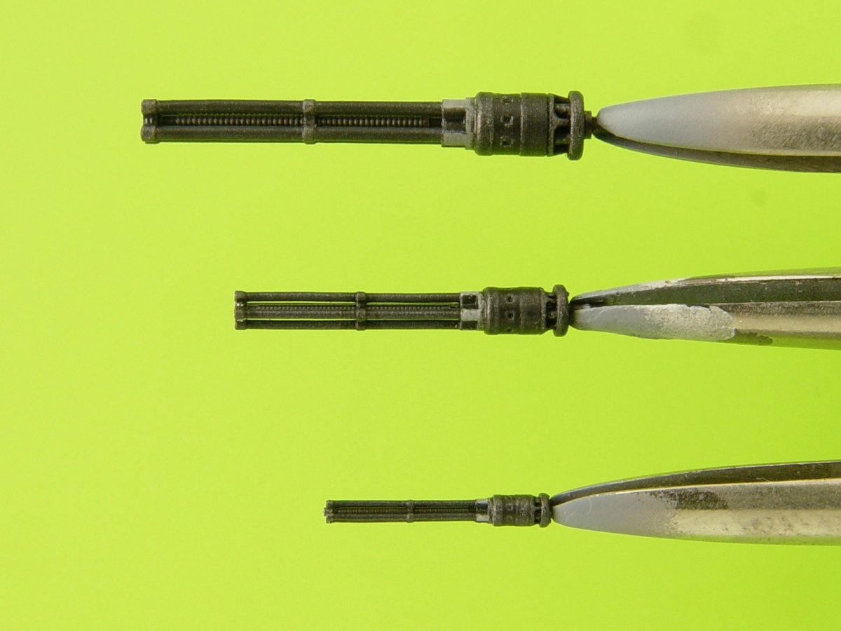Master AM-35-003 Mi-24 (Hind D/E) - JakB-12.7 machine gun barrel and DUAS probe (metal and resin parts) 1/35 – immagine 8