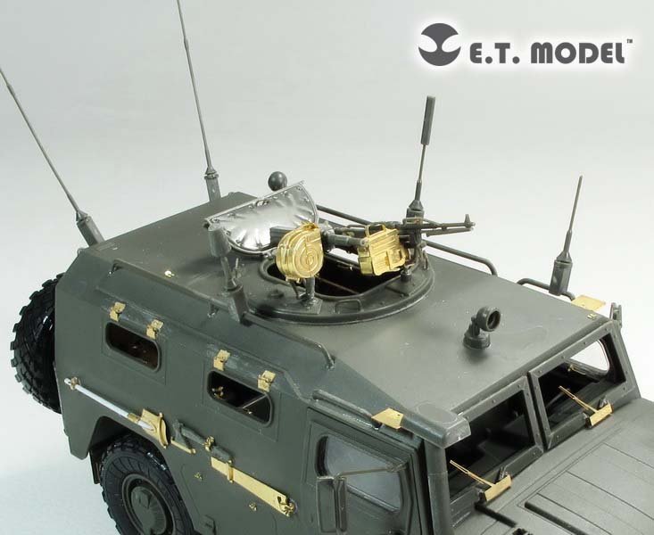 E.T. Model E35-184 Russian GAZ-233014 STS &amp;quot;TIGER&amp;quot; (For Meng VS-003) 1/35 – immagine 5