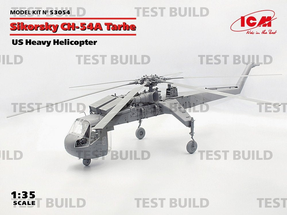 ICM 53054 Sikorsky CH-54A Tarhe US heavy helicopter 1/35 – immagine 4