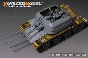 Voyager Model PE351101 Soviet ZSU-57-2 SPAAG Basic set（For TRUMPETER 05559） 1/35 – zdjęcie 3